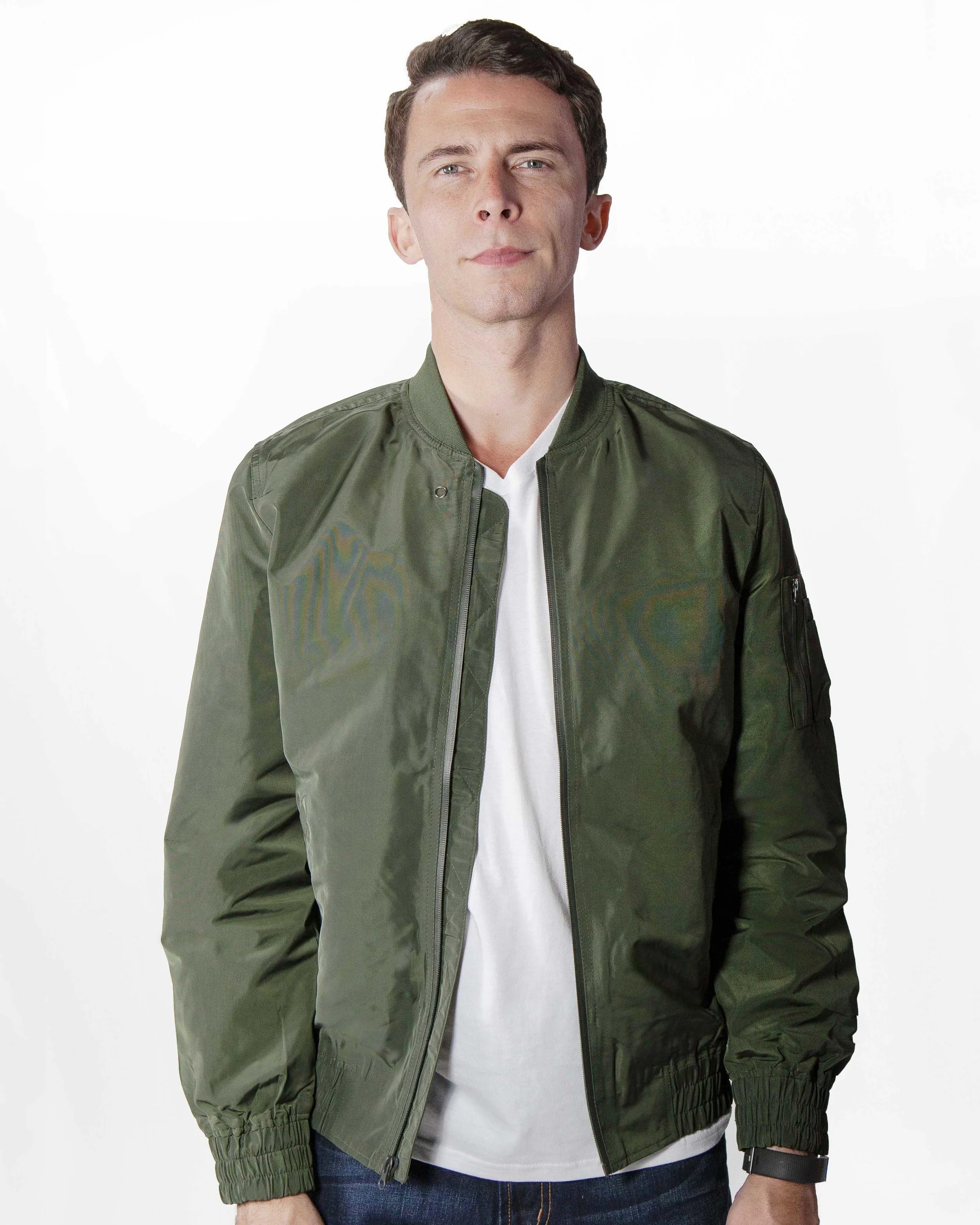 Light bomber jacket clearance